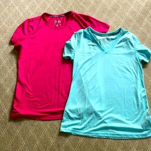 Nike Dri-Fit exercise tops - two for one